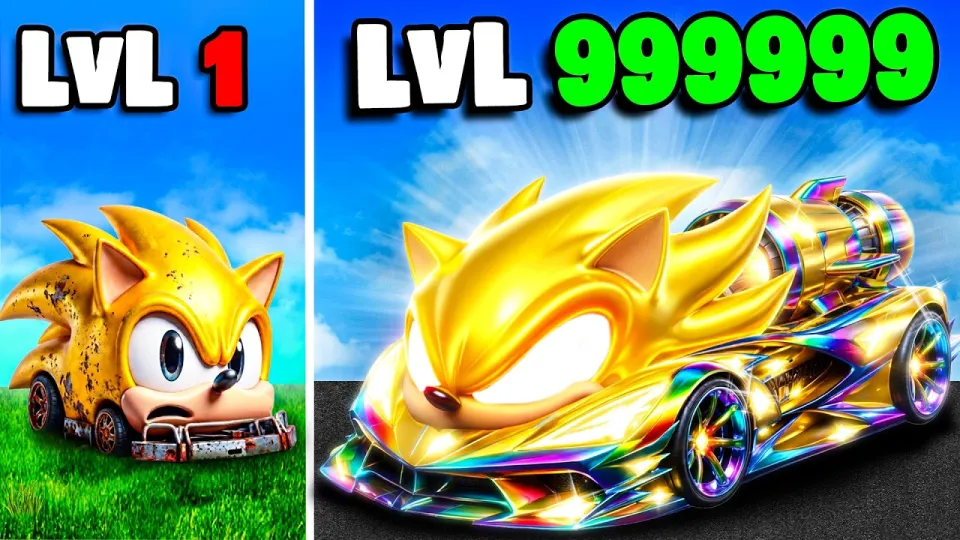 GTA 5 offers an epic journey with the Level 1 to Level 1,000,000 Super Sonic Car mod